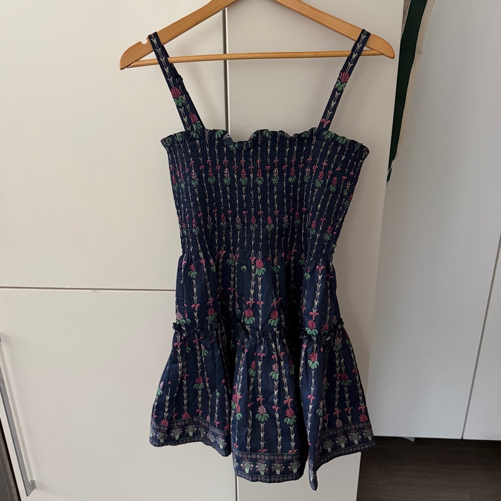 Hill House Navy Floral Dress